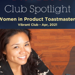 Club Spotlight: Women in Product Toastmasters